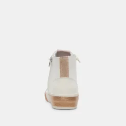 DOLCE VITA Sneakers*Zohara Sneakers White Tan Leather